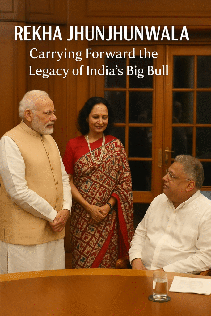From Homemaker to Billionaire Investor – Rekha Jhunjhunwala ₹334 crore Journey of Power & Grace